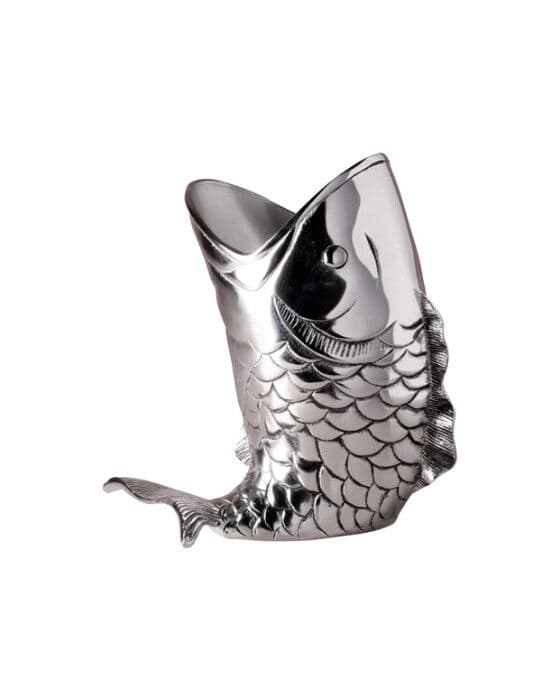Fish Ice Bucket Silver – Newport