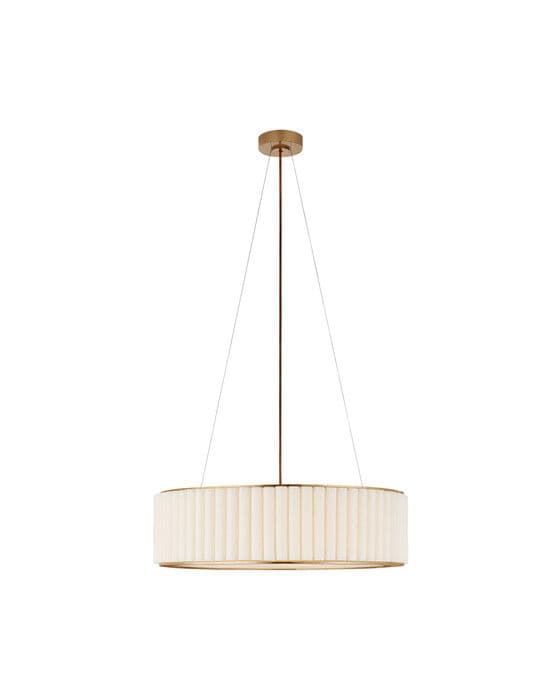 Palati-kattovalaisin antiikkimessinki – Visual Comfort