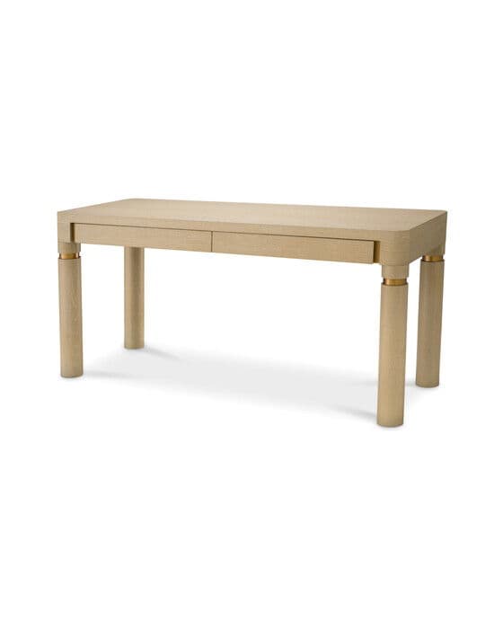 Carmel työpöytä washed oak viilu – Eichholtz