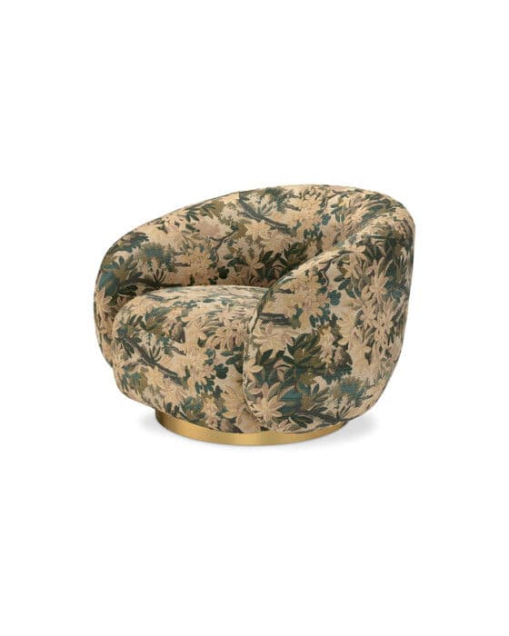 Brice pyörivä nojatuoli vihreä