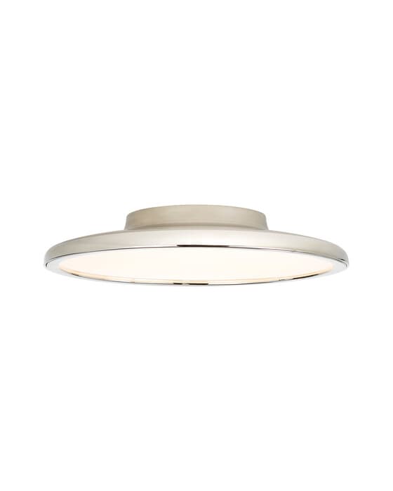 Dot 13" Flush Mount Polished Nickel