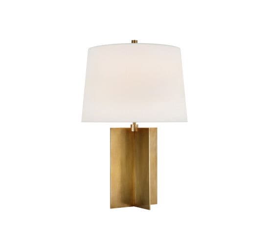 Costes Table Lamp Antique Brass Medium – Visual Comfort