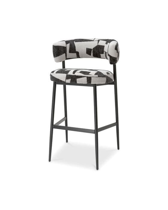 Folsom Bar Stool Brooklyn Black