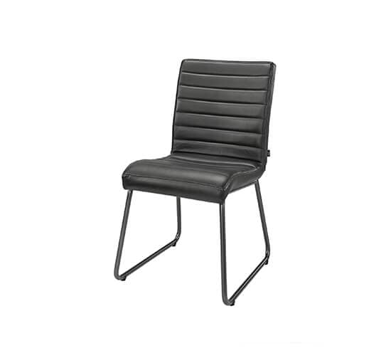 Sabina Dining Chair Black / Taupe – Artwood