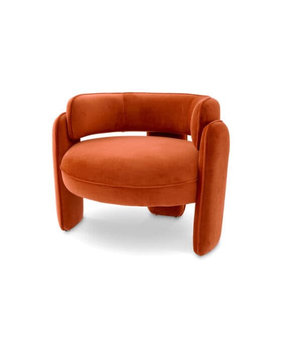 Chaplin nojatuoli savona orange