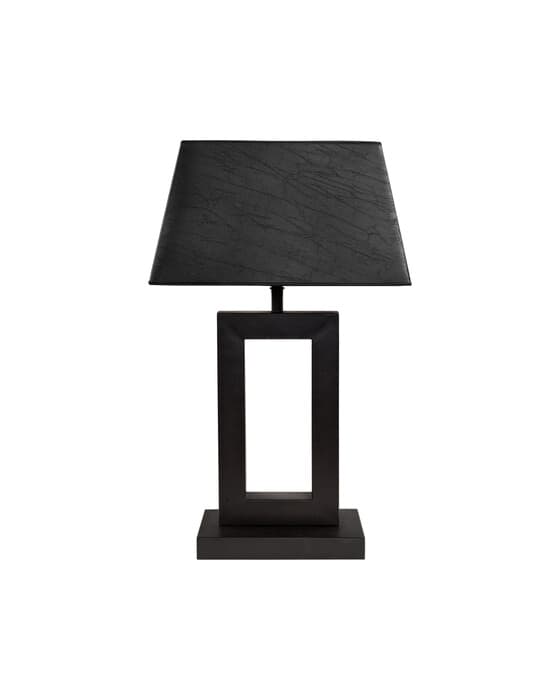 Arezzo-lampunjalka musta – Artwood