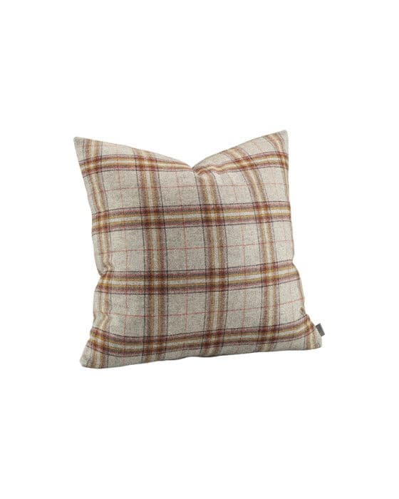 Glensdale Check tyynynpäälliset grey/ochre