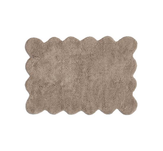 Clam-kylpyhuonematto beige