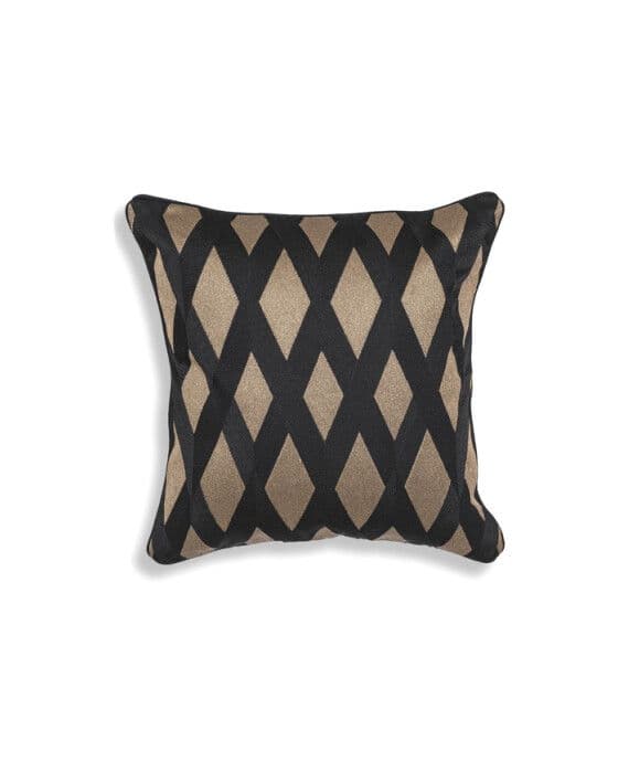 Splendor Cushion Black/Gold – Eichholtz