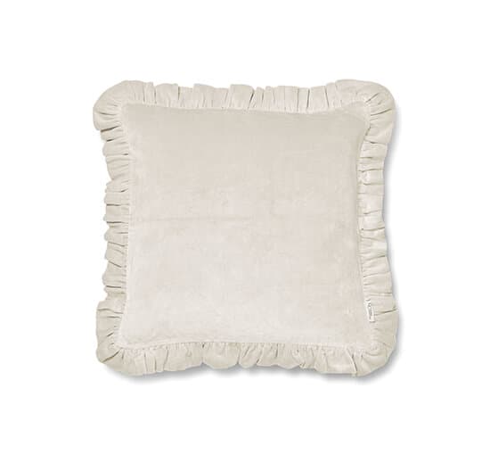 Frilled tyynynpäälliset off-white