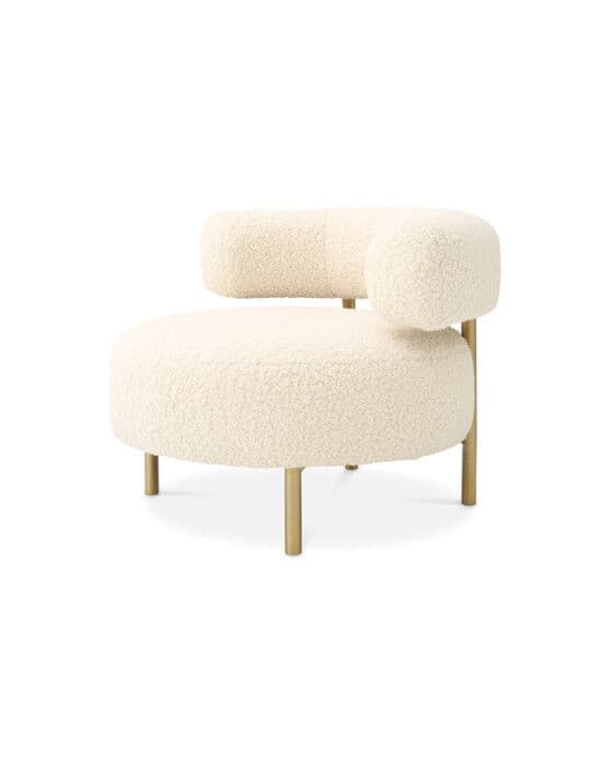 Thompson Chair Faux Shearling – Eichholtz