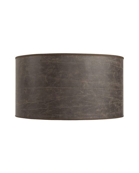 Sylinterivarjostin leather pale brown