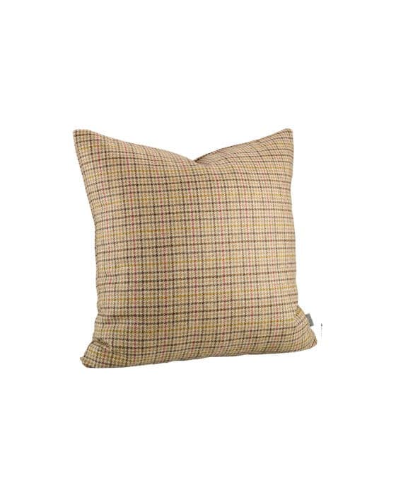 Harris Tweed Cushion Cover Simply Camel