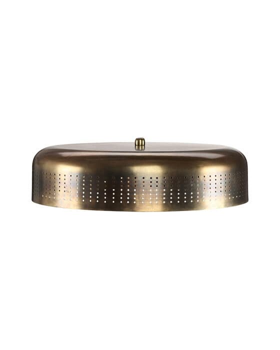 Armando Lampshade Round Antique Brass – Artwood