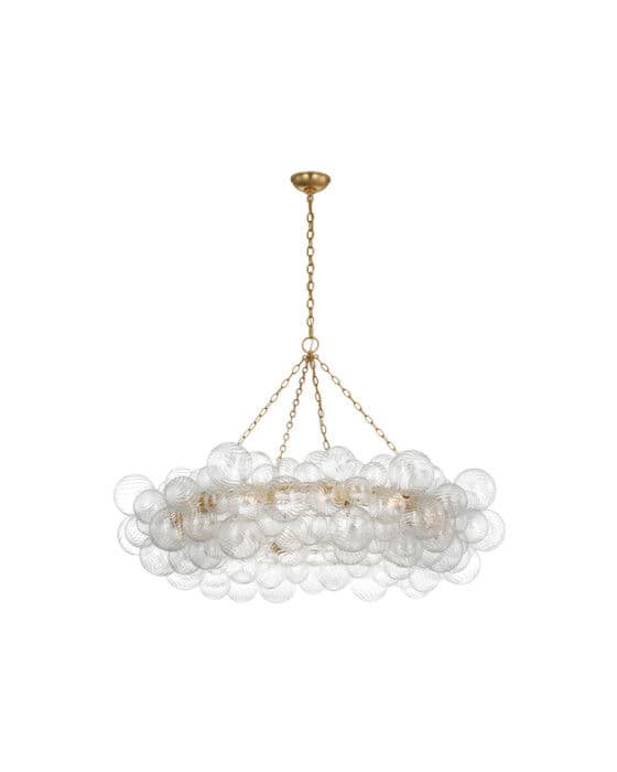 Talia 54" Ring Chandelier Gild