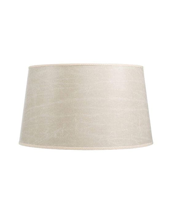 Classic-lampunvarjostin, leather cream OUTLET – Artwood