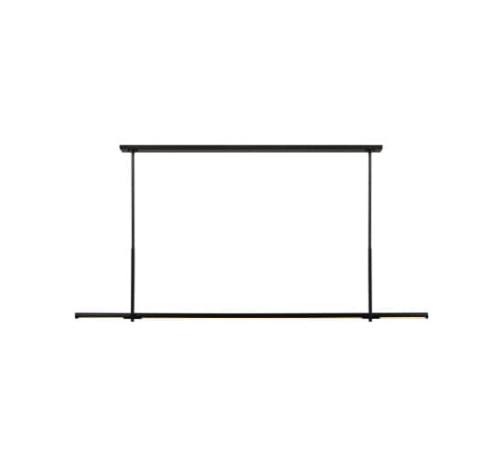 Axis Large Linear Pendant Bronze – Visual Comfort