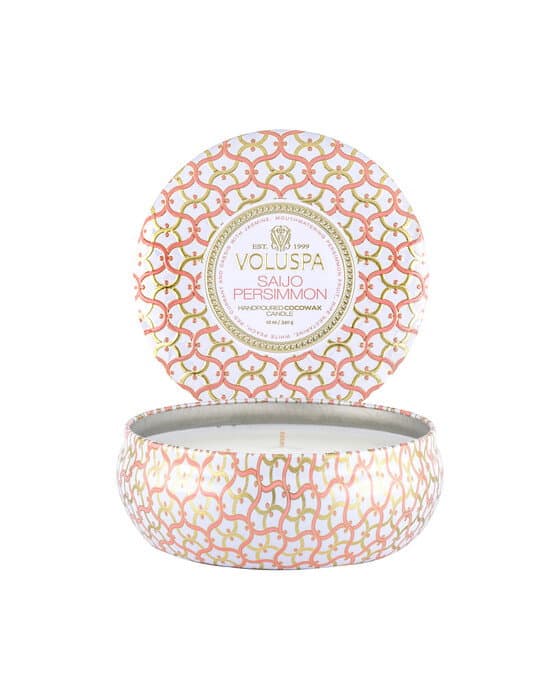 Saijo Persimmon Scented Candle 3-wick