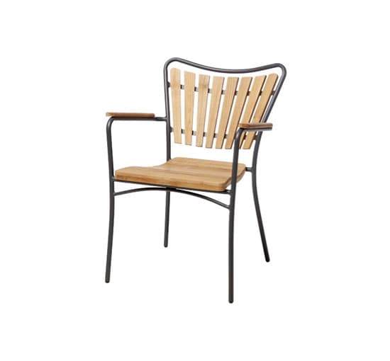 Käsinojallinen Ellen-tuoli, antrasiitti – Cinas