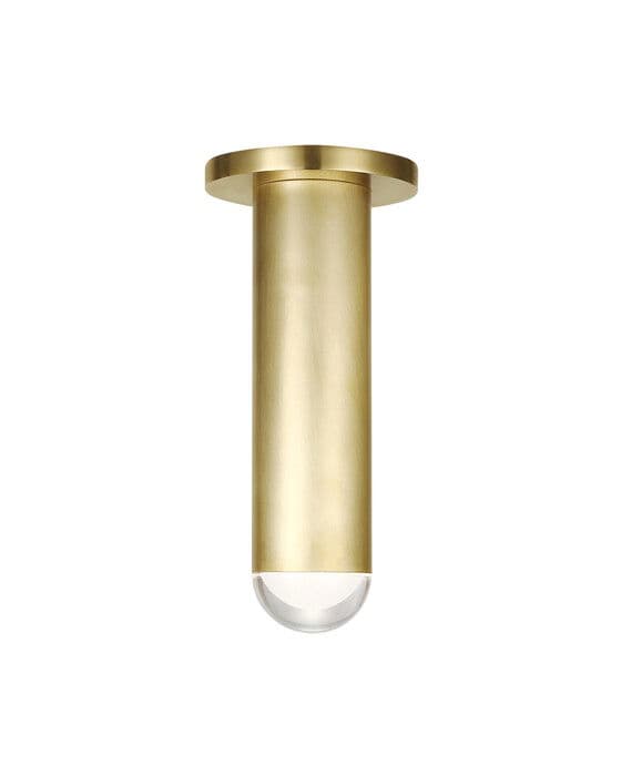 Ebell Flush Mount Natural Brass M – Visual Comfort