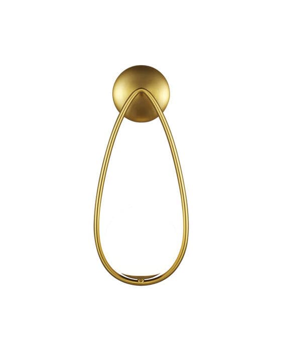 Galassia One Light Sconce Brass – Visual Comfort