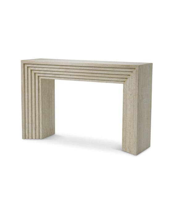 Tarrington konsolipöytä travertiini – Eichholtz