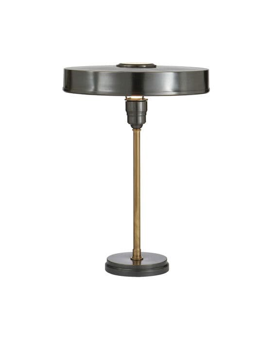 Carlo Table Lamp Bronze and Antique Brass