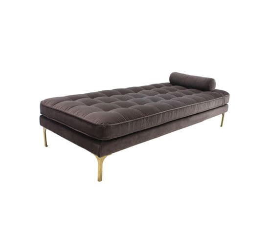 Bonham Daybed Huckleberry/Brass – Ruth & Joanna