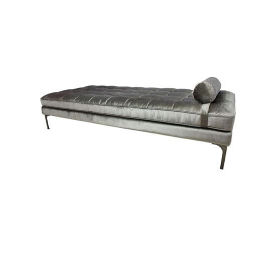 Bonham Daybed Dorian Grey/Brass – Ruth & Joanna