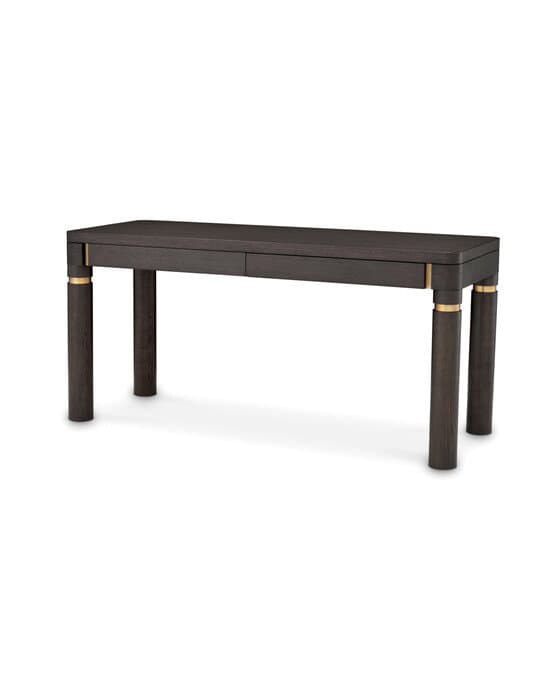 Carmel kirjoituspöytä mocha tammi viilu – Eichholtz