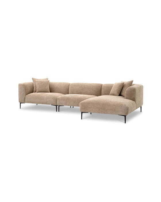 Firenze Lounge Sofa Right Lyssa Sand – Eichholtz