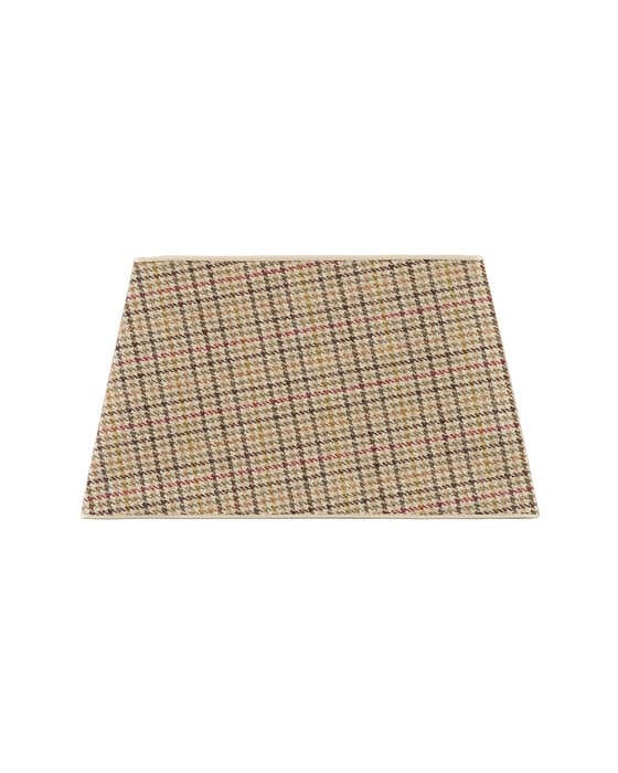 Suorakulmainen lampunvarjostin harris tweed forest