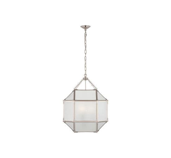 Medium Morris Lantern Polished Nickel – Visual Comfort