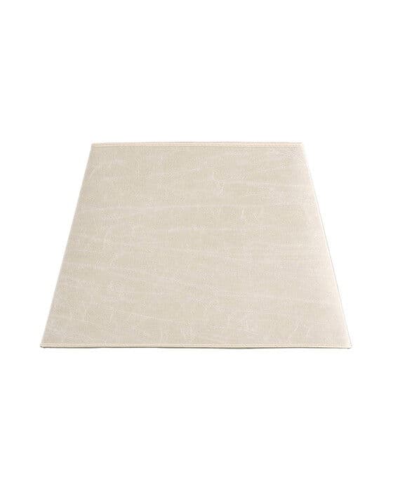 Neliönmuotoinen lampunvarjostin leather cream – Artwood