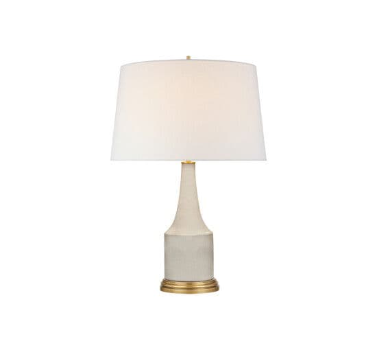 Sawyer Table Lamp Tea Stain Porcelain – Visual Comfort