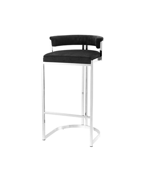 Dante barstol svart OUTLET – Eichholtz