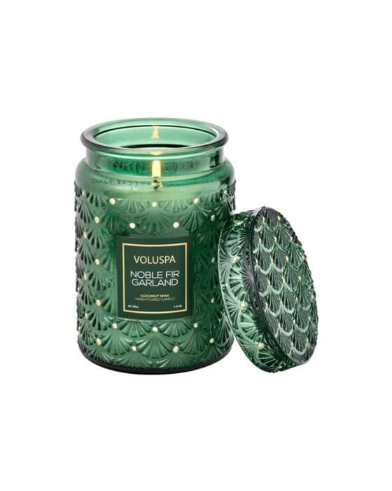 Noble Fir Garland tuoksukynttilä large jar