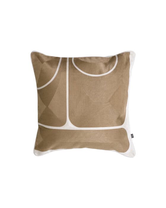 Sabrosa Cushion Beige/White