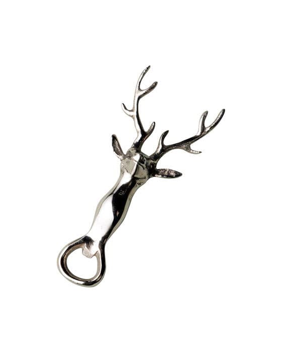 Deer Bottle Opener Silver – Newport