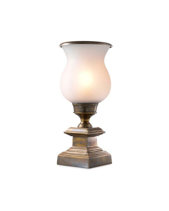 Datcha pöytävalaisin antiikki messinki – Eichholtz