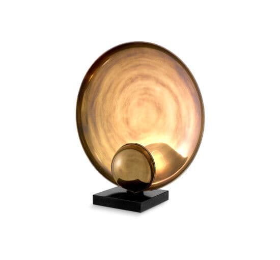 Odessa pöytävalaisin antique brass – Eichholtz