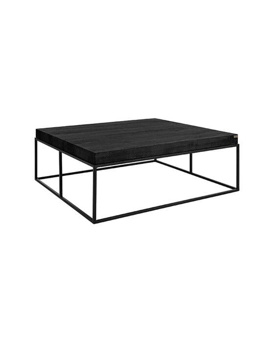 Carlisle sohvapöytä musta 100x100cm – Artwood