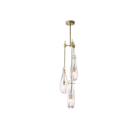 Bellano Chandelier Brass – Eichholtz