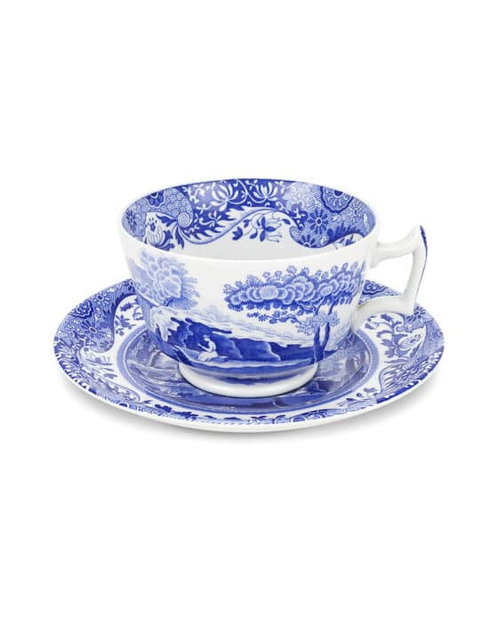 Blue Italian aamiaiskuppi