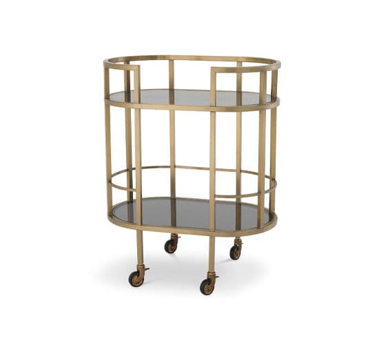 Townhouse-baarivaunu, messinki – Eichholtz