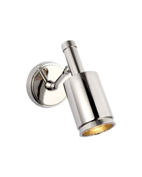 Anders Small Articulating Wall Light Polished Nickel – Visual Comfort