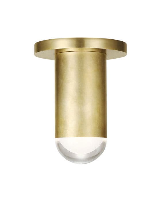 Ebell Flush Mount Natural Brass S – Visual Comfort