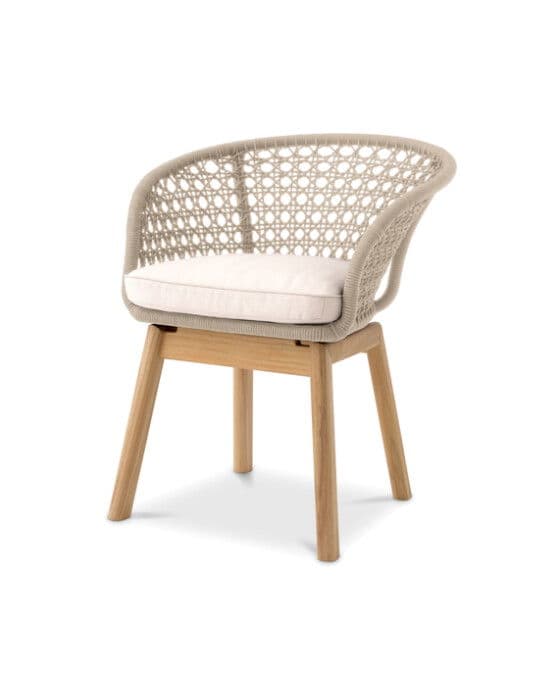 Trinity Outdoor Dining Chair off-white – Eichholtz