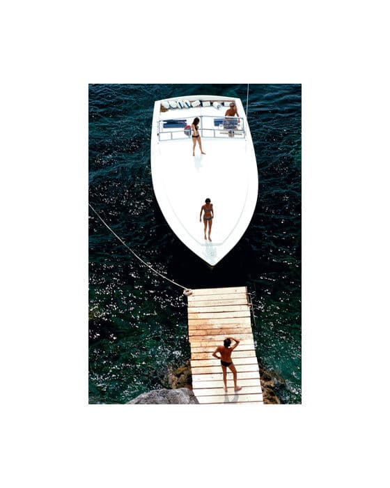 Speedboat Landing – Slim Aarons