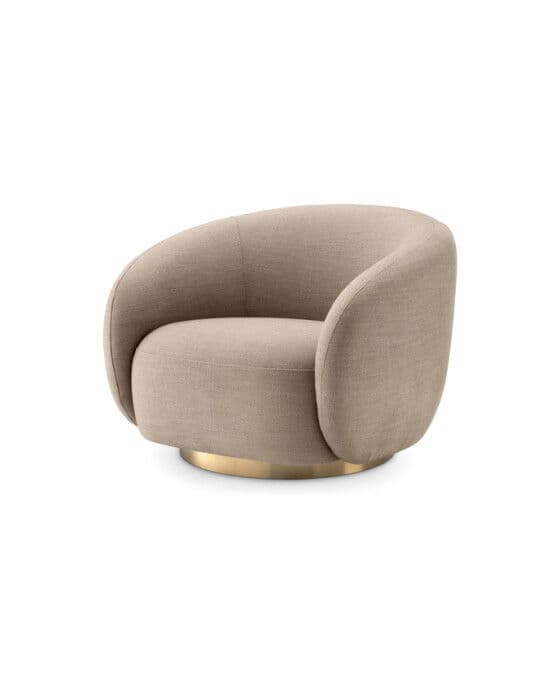 Brice Swivel Chair Avalon Sand